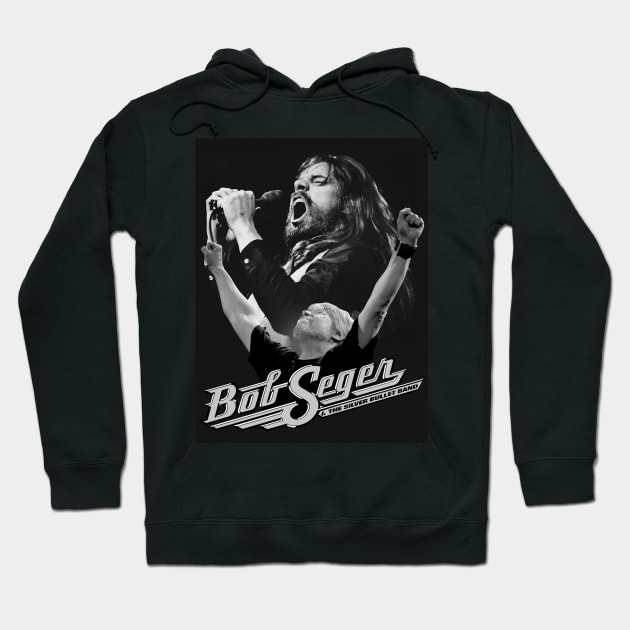 Bob seger Legend rock and roll band Hoodie by bodisemok